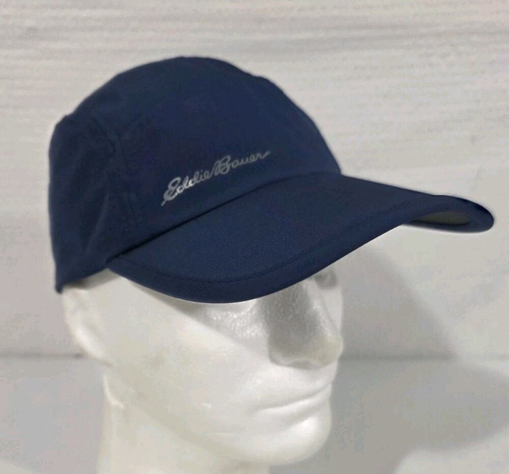 Eddie Bauer Running Hat Unisex One Size Blue FreeShade Performance Hiking Cap